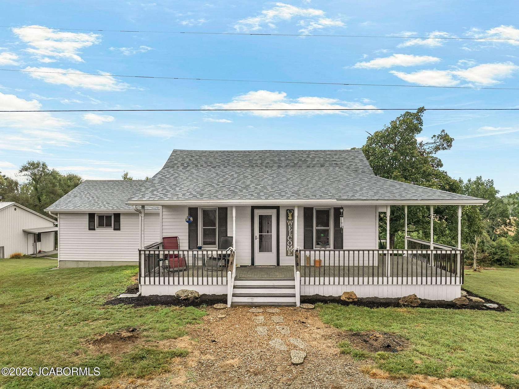 5.77 Acres of Land with Home for Sale in Clarksburg, Missouri