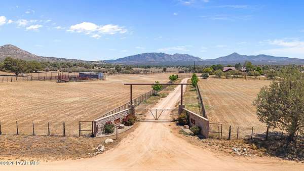50 Acres of Agricultural Land with Home for Sale in Skull Valley, Arizona