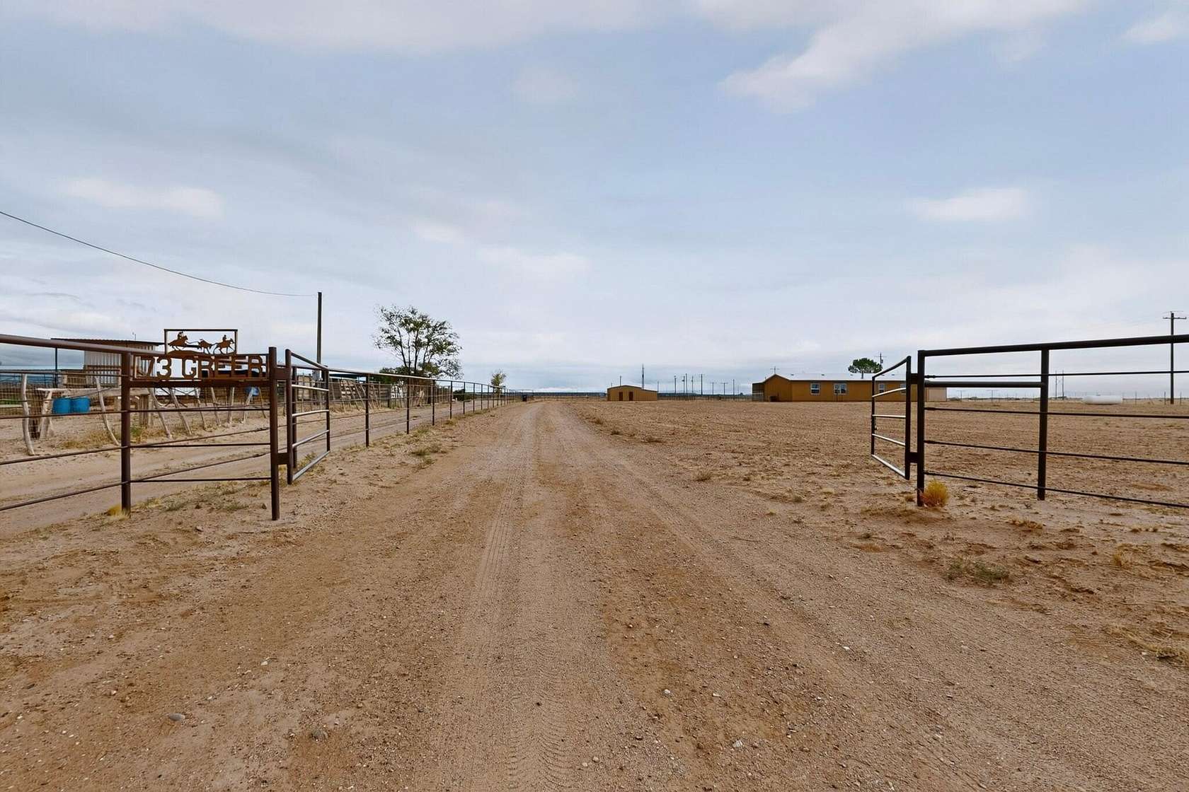 9 Acres of Land with Home for Sale in Belen, New Mexico