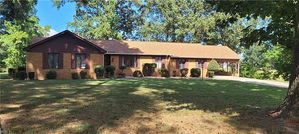 5.35 Acres of Land with Home for Sale in Suffolk, Virginia
