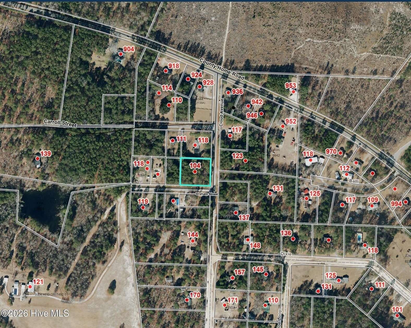 0.83 Acres of Residential Land for Sale in Hamlet, North Carolina