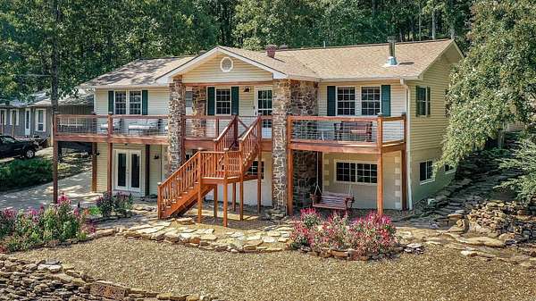 2.24 Acres of Land with Home for Sale in Fairfield Bay, Arkansas