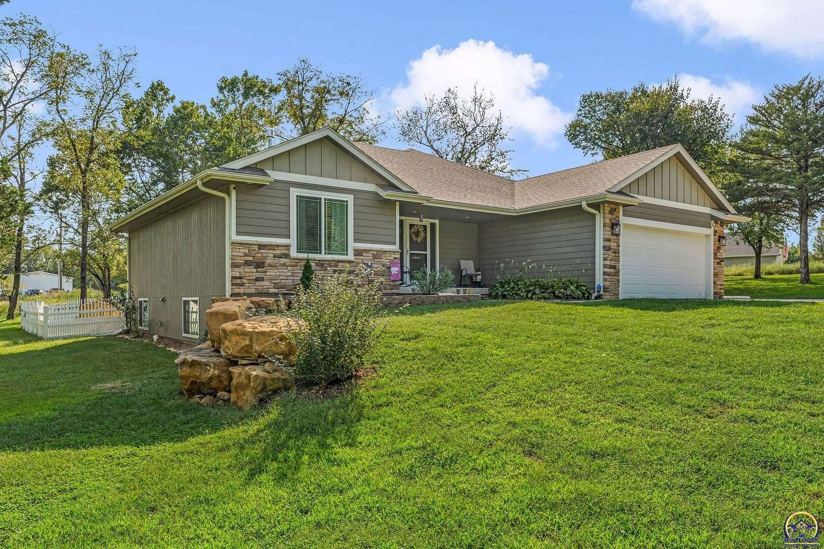 3 Acres of Land with Home for Sale in Wakarusa, Kansas