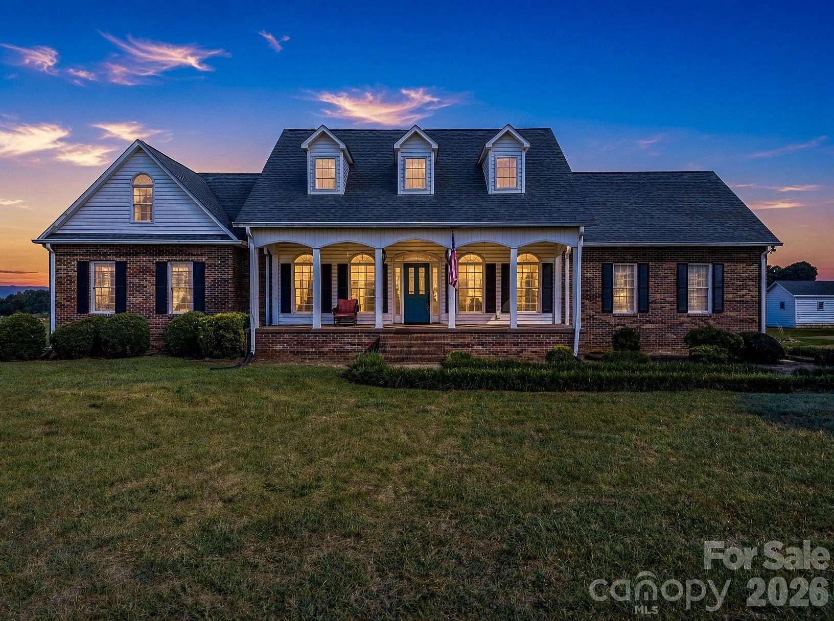 2.56 Acres of Land with Home for Sale in Lawndale, North Carolina