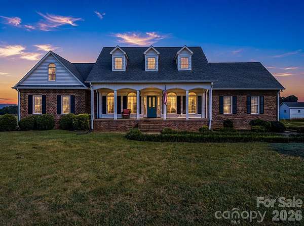 2.56 Acres of Land with Home for Sale in Lawndale, North Carolina