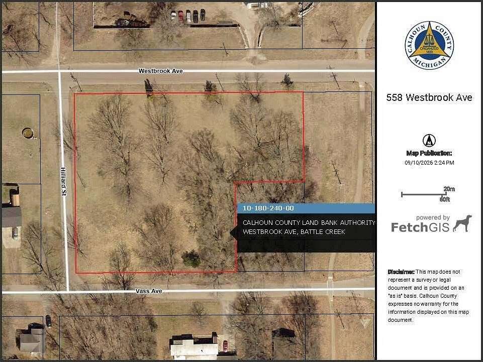 1.6 Acres of Land for Sale in Battle Creek, Michigan