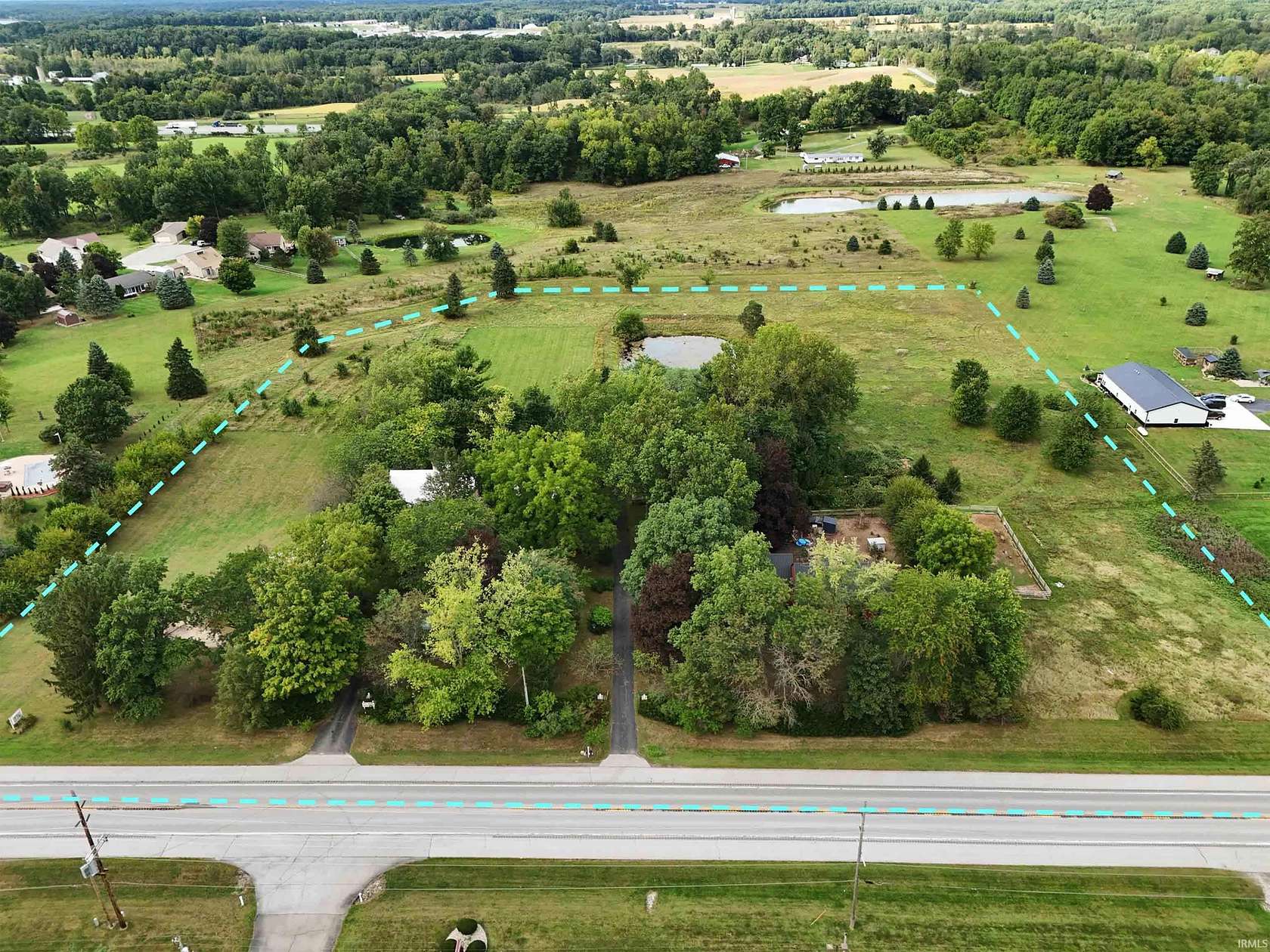 10 Acres of Improved Land for Sale in Fremont, Indiana