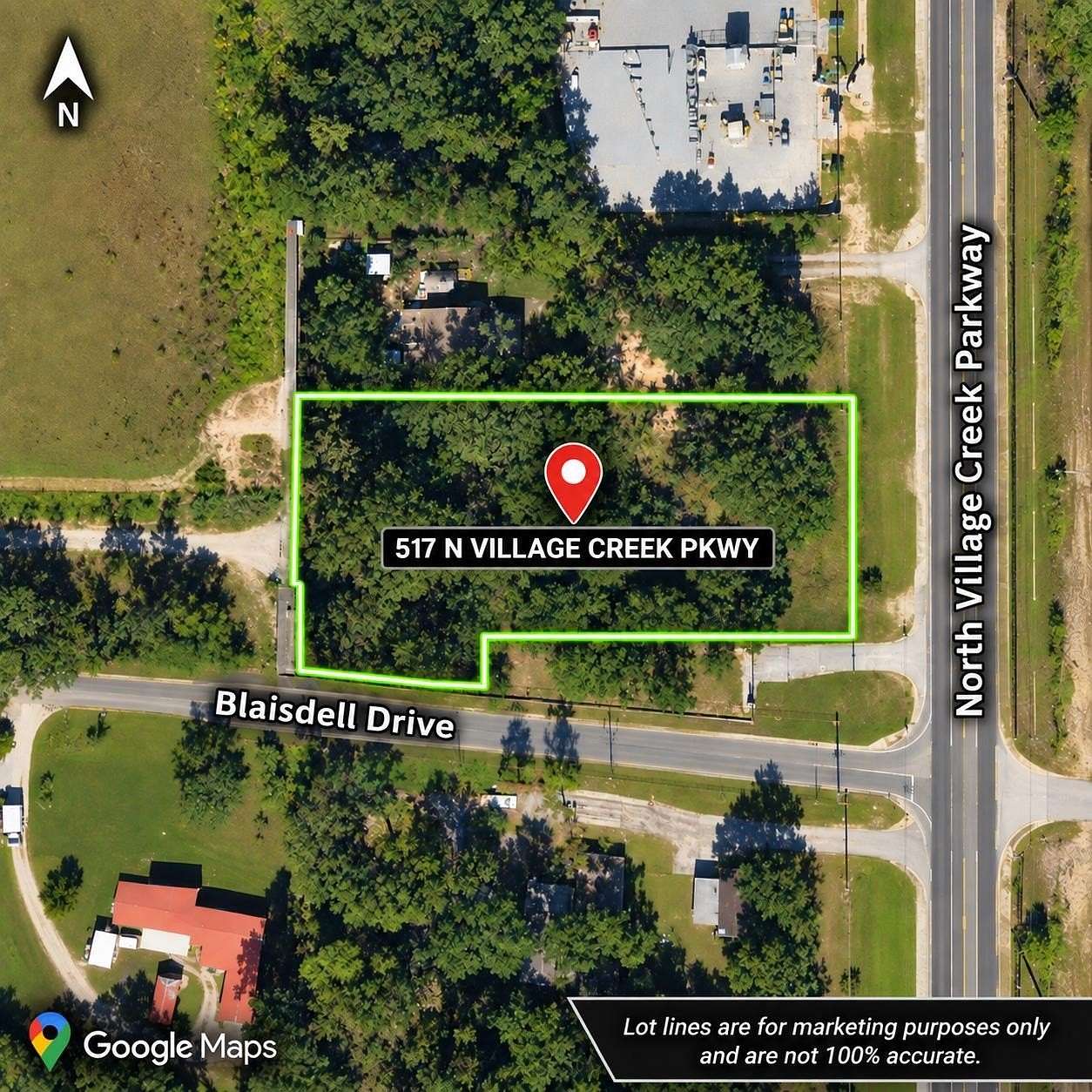 1.27 Acres of Improved Residential Land for Sale in Lumberton, Texas