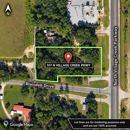 1.27 Acres of Improved Residential Land for Sale in Lumberton, Texas