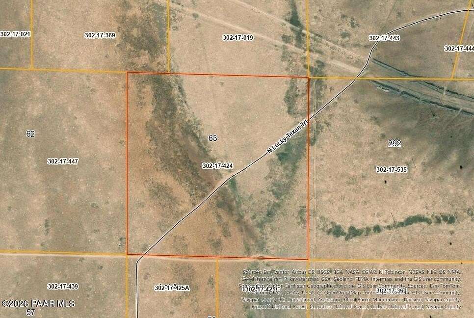 40.5 Acres of Land for Sale in Ash Fork, Arizona