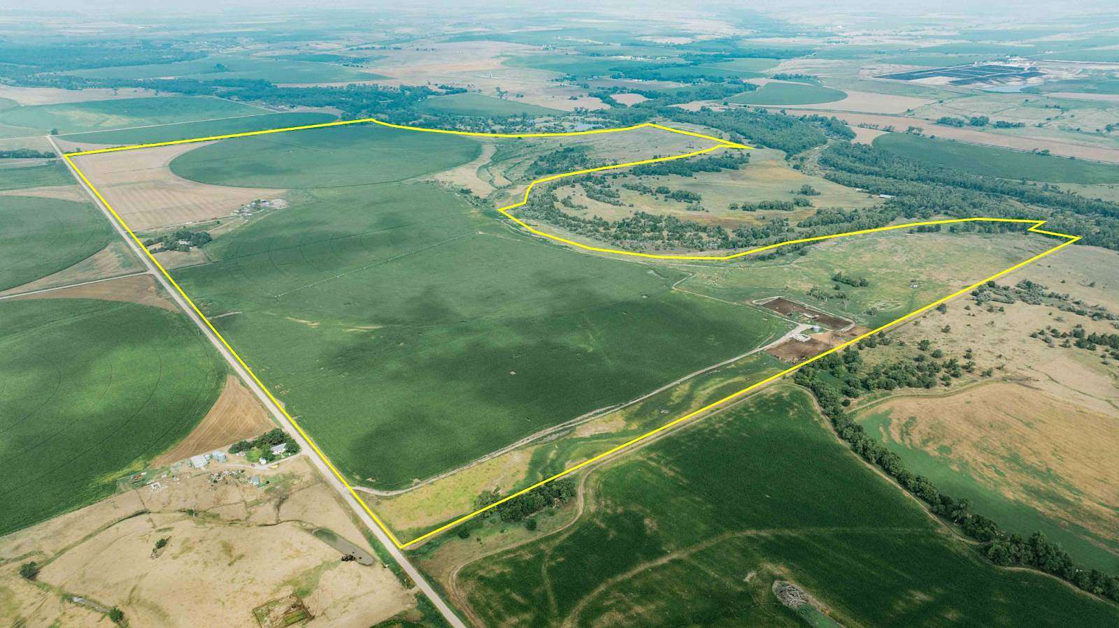 560 Acres of Land with Home for Auction in Indianola, Nebraska