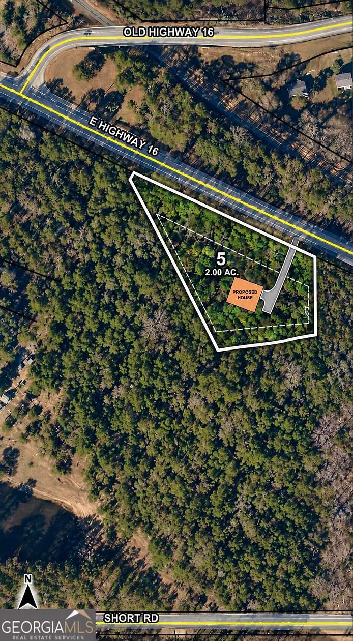2 Acres of Residential Land for Sale in Sharpsburg, Georgia