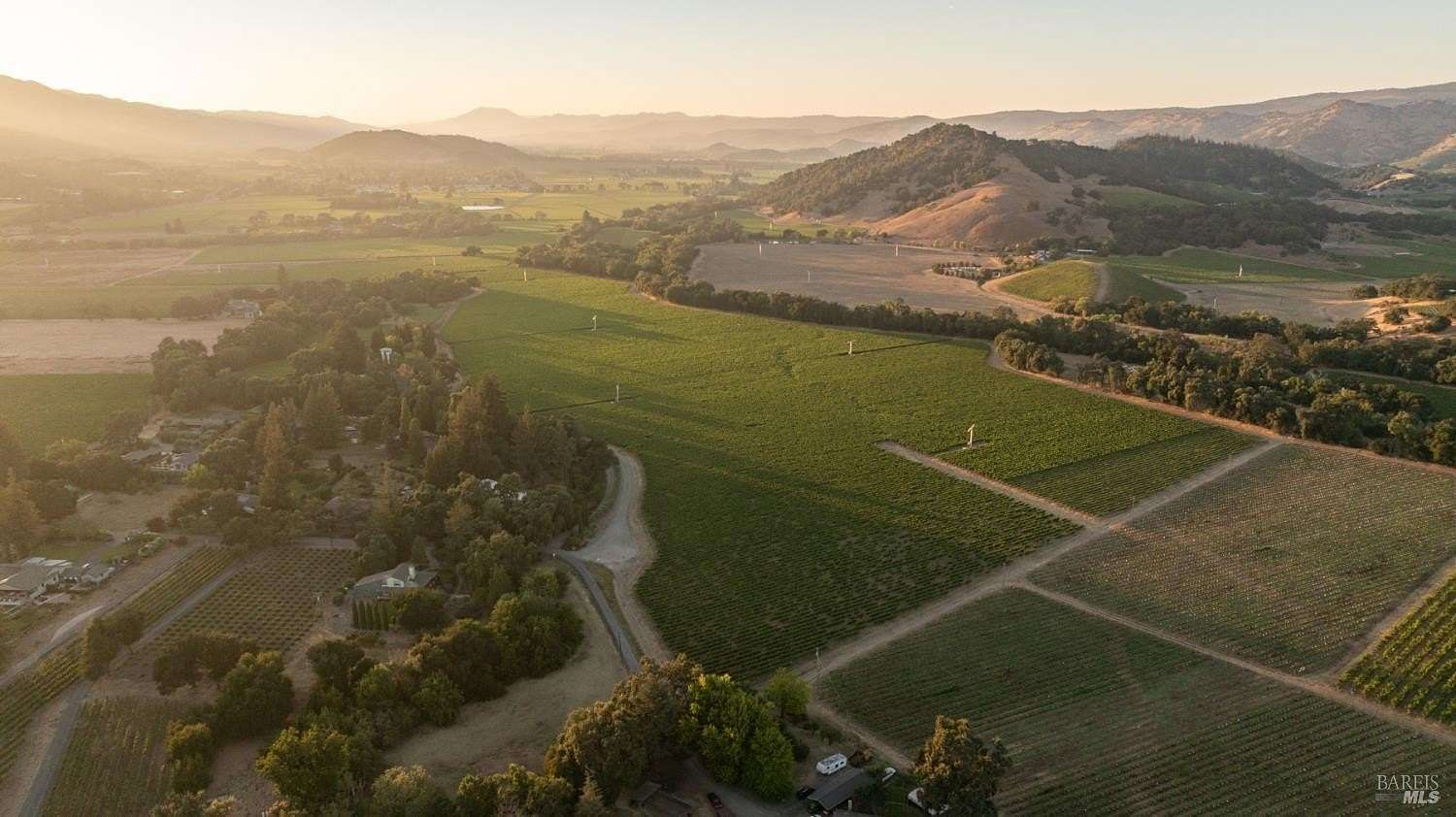 131 Acres of Agricultural Land for Sale in Napa, California