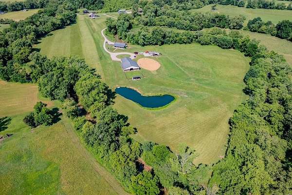 27.2 Acres of Land with Home for Sale in Greenup, Kentucky
