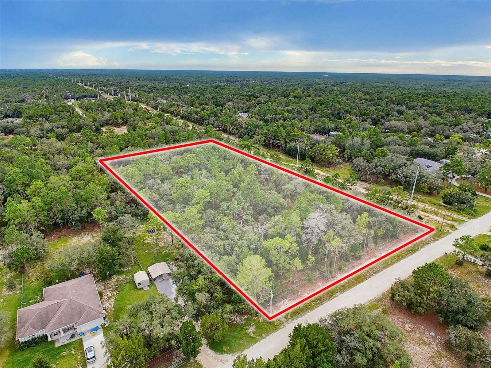 4.4 Acres of Residential Land for Sale in Weeki Wachee, Florida