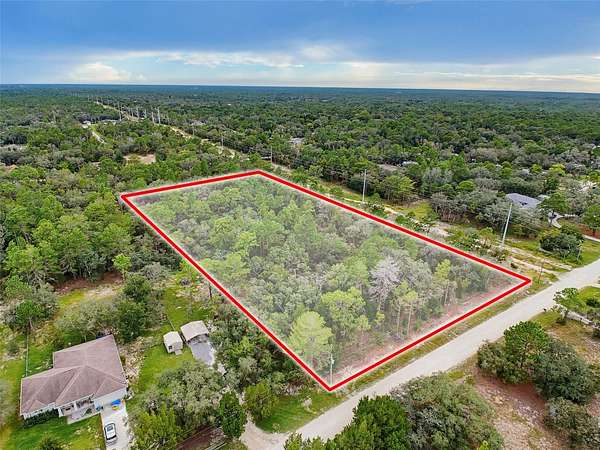4.4 Acres of Residential Land for Sale in Weeki Wachee, Florida