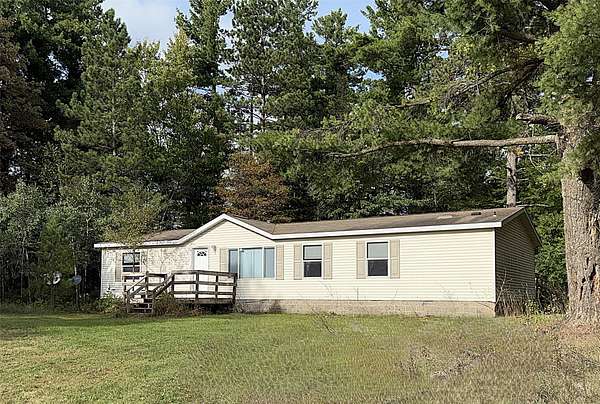 5 Acres of Land with Home for Sale in Exeland, Wisconsin