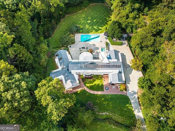 2.9 Acres of Land with Home for Sale in Sandy Springs, Georgia