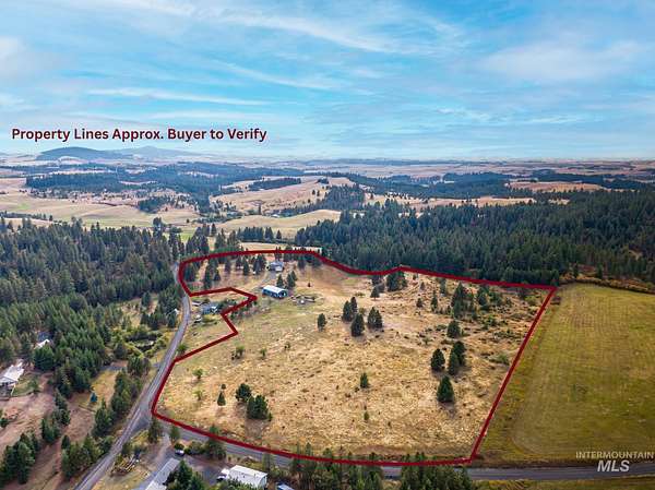 26 Acres of Agricultural Land with Home for Sale in Moscow, Idaho