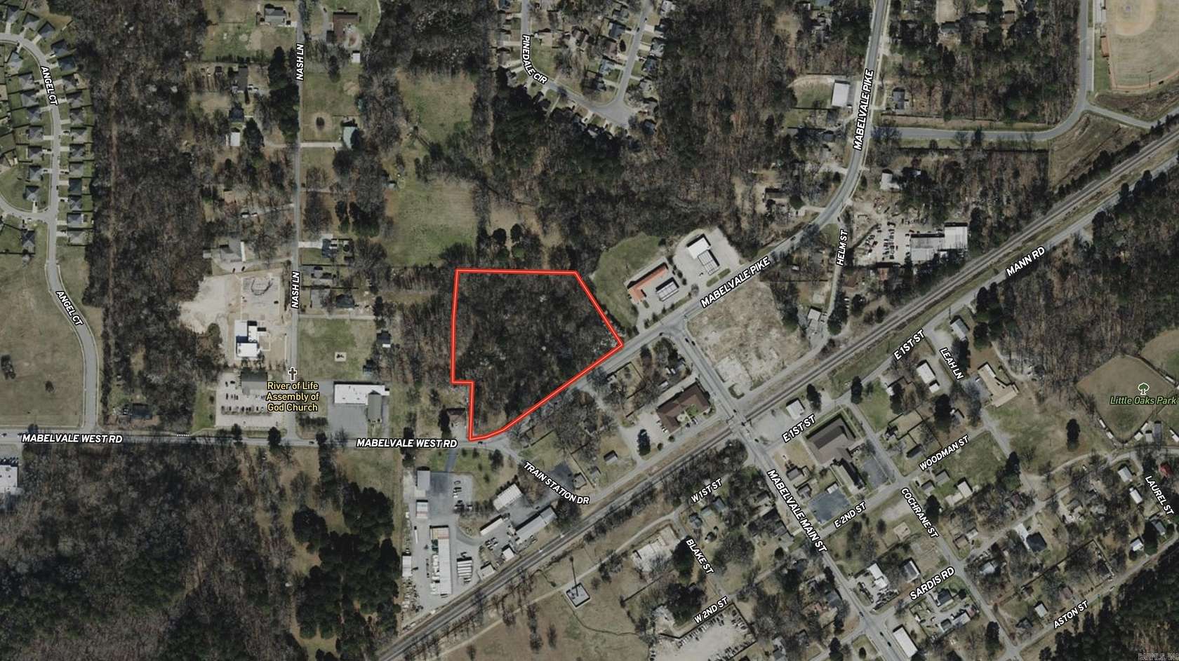 5.17 Acres of Mixed-Use Land for Sale in Little Rock, Arkansas