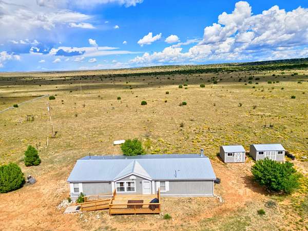 27.5 Acres of Agricultural Land with Home for Sale in Stanley, New Mexico