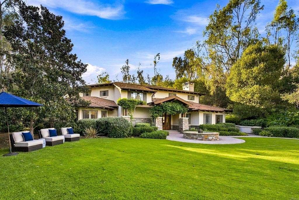 3.15 Acres of Land with Home for Sale in Rancho Santa Fe, California