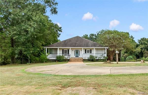 6.36 Acres of Land with Home for Sale in Moundville, Alabama