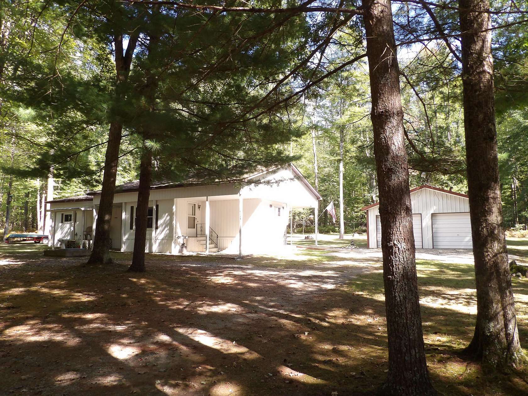 1.8 Acres of Land with Home for Sale in Glennie, Michigan