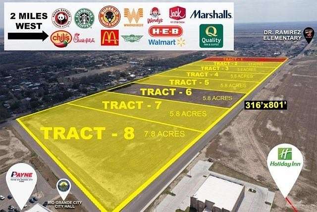 5.88 Acres of Land for Sale in Rio Grande City, Texas