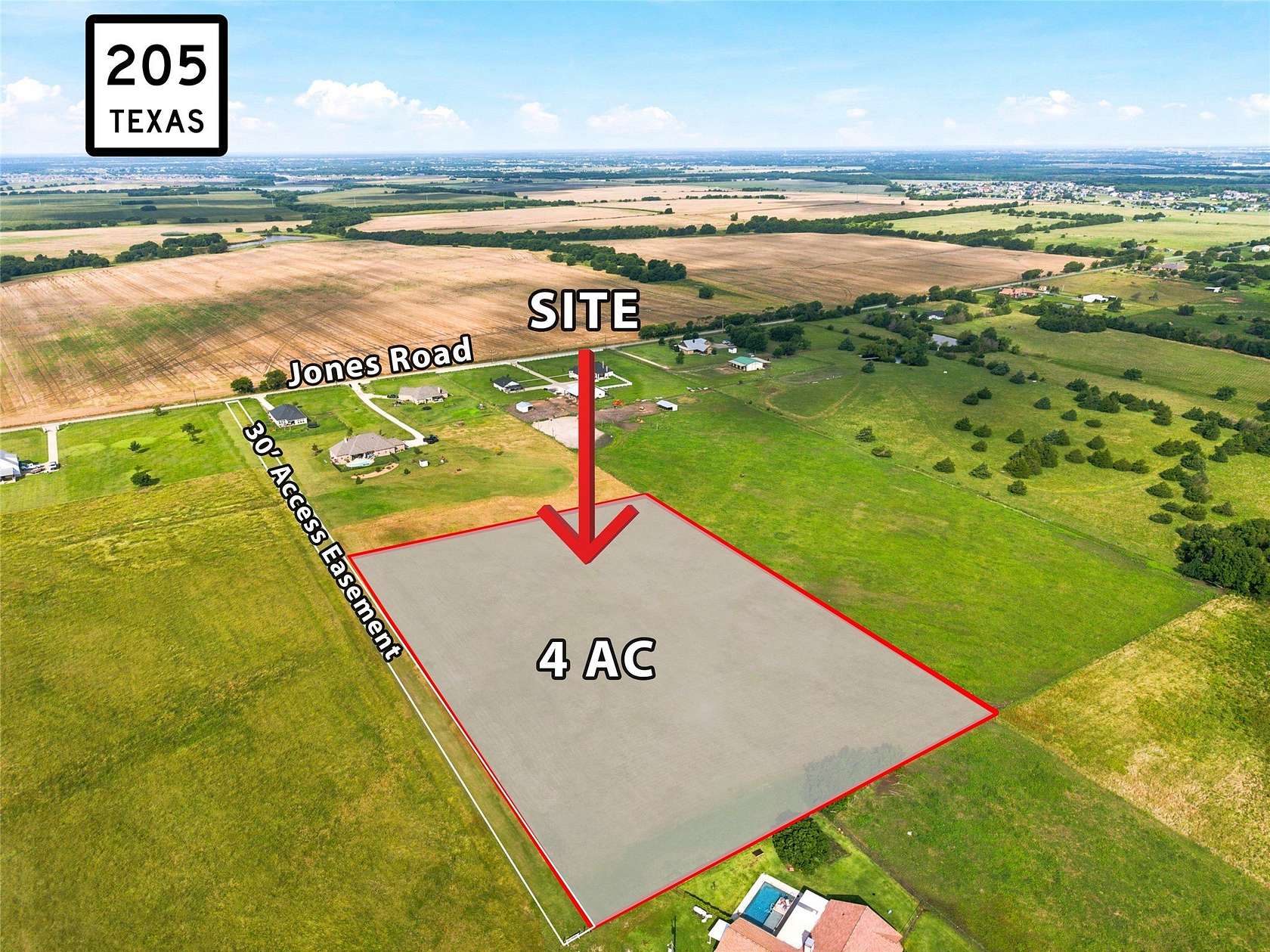4 Acres of Residential Land for Sale in Royse City, Texas