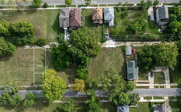 0.07 Acres of Residential Land for Sale in Detroit, Michigan