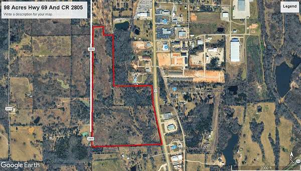 98.3 Acres of Mixed-Use Land for Sale in Mineola, Texas