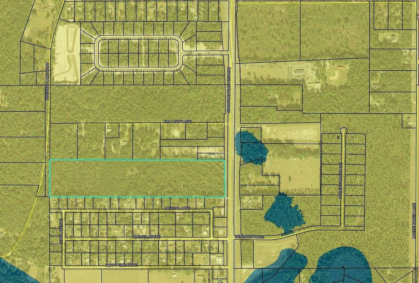 31.5 Acres of Mixed-Use Land for Sale in Crawfordville, Florida