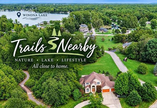 2.85 Acres of Land with Home for Sale in Winona Lake, Indiana