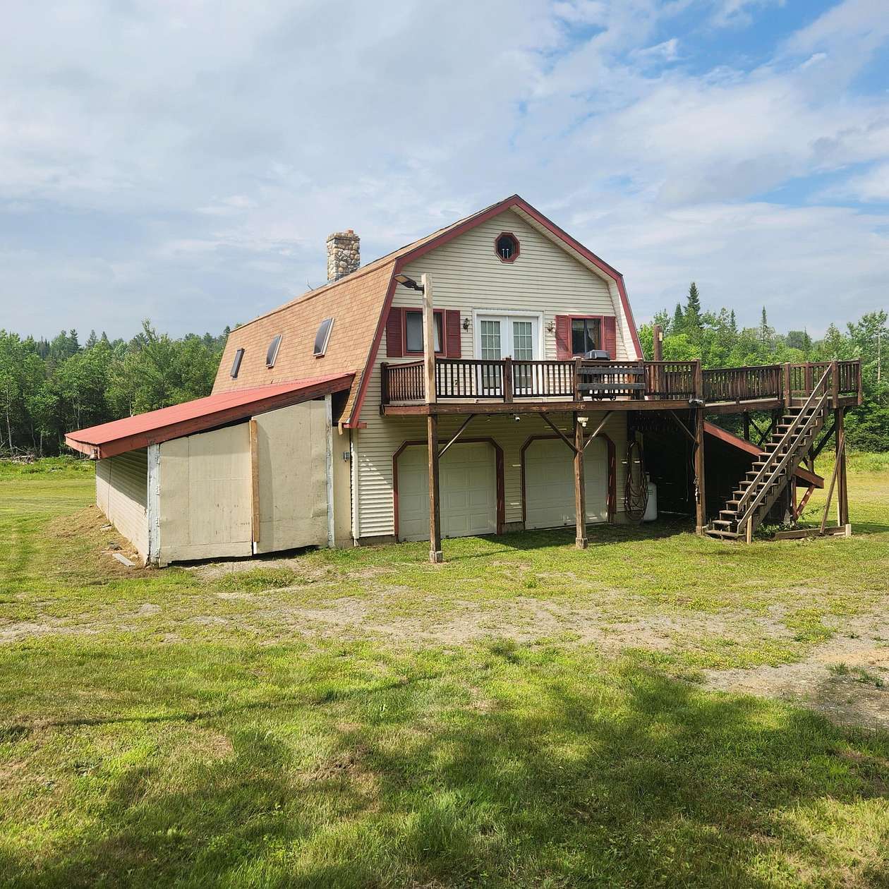 44.3 Acres of Recreational Land with Home for Sale in Abbot, Maine