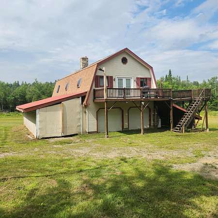 44.3 Acres of Recreational Land with Home for Sale in Abbot, Maine