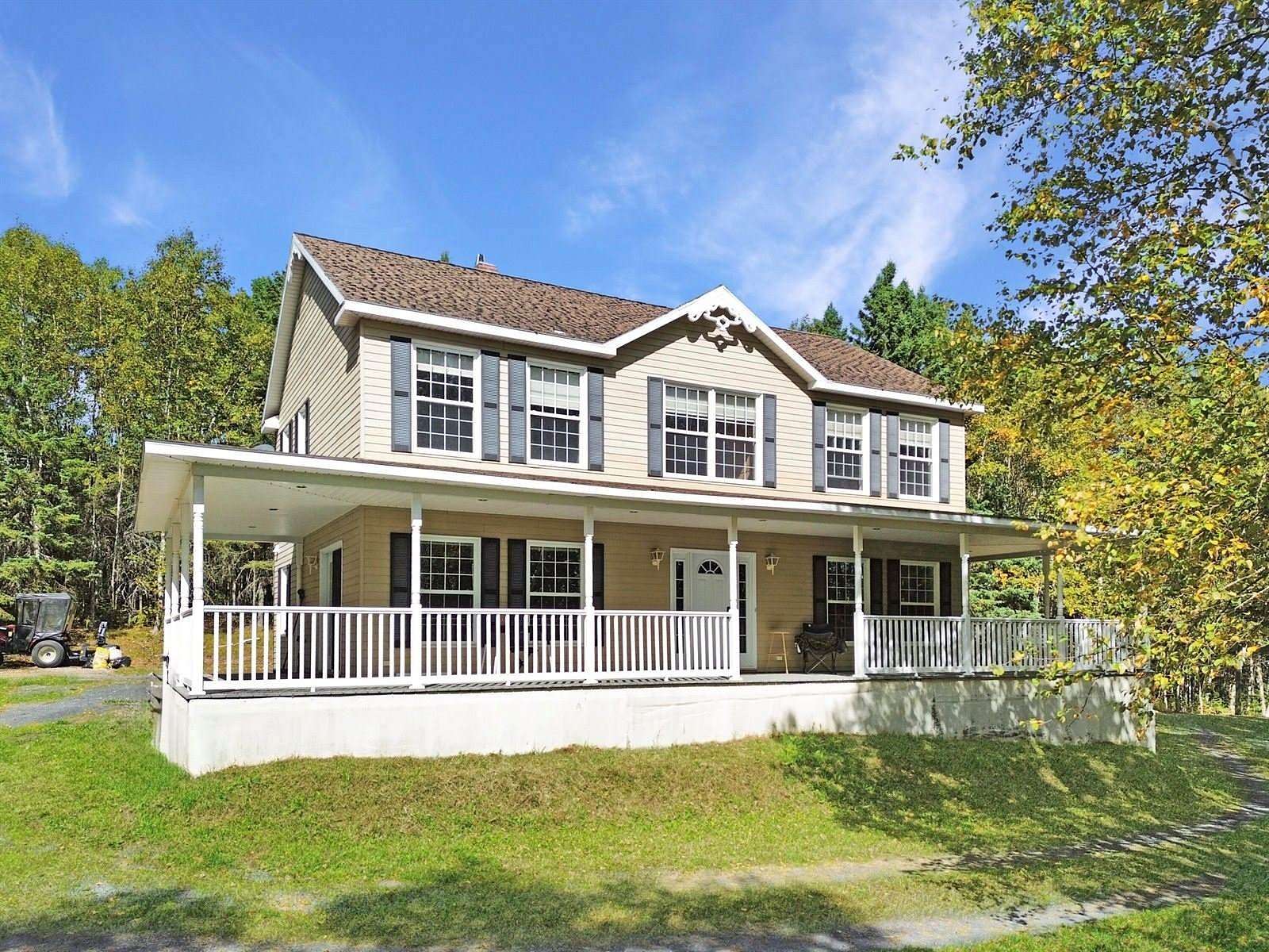 7.88 Acres of Land with Home for Sale in Saint Agatha, Maine