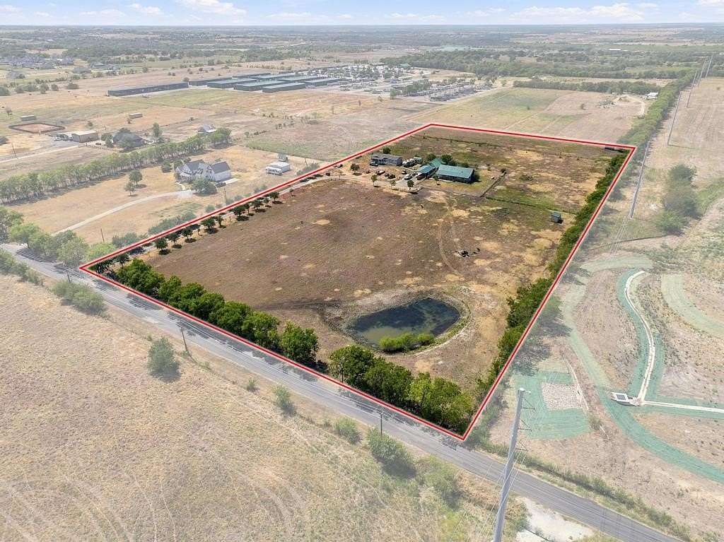 11.3 Acres of Land with Home for Sale in Gunter, Texas