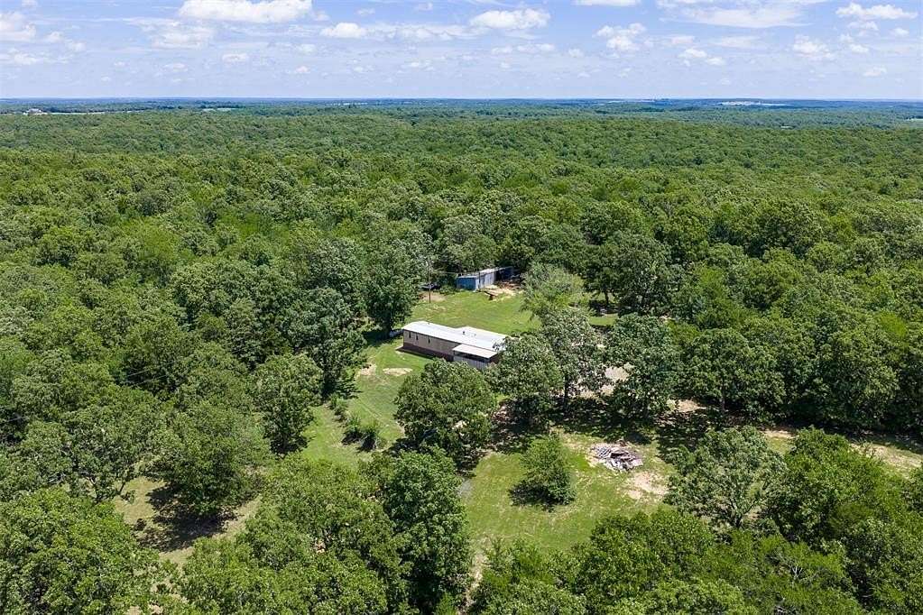 18.5 Acres of Recreational Land with Home for Sale in Wewoka, Oklahoma