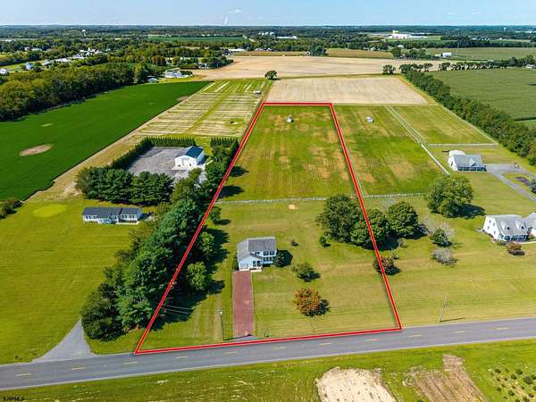 6 Acres of Land with Home for Sale in Upper Deerfield Township, New Jersey