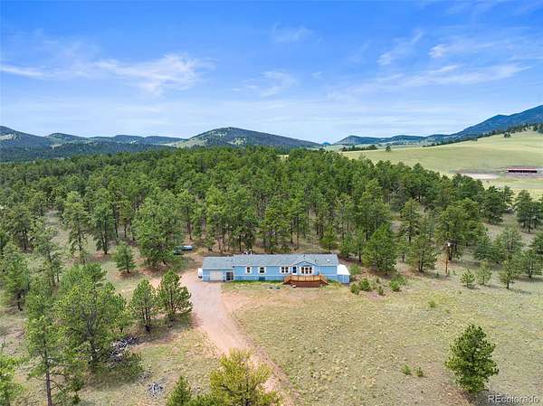 43.3 Acres of Land with Home for Sale in Guffey, Colorado