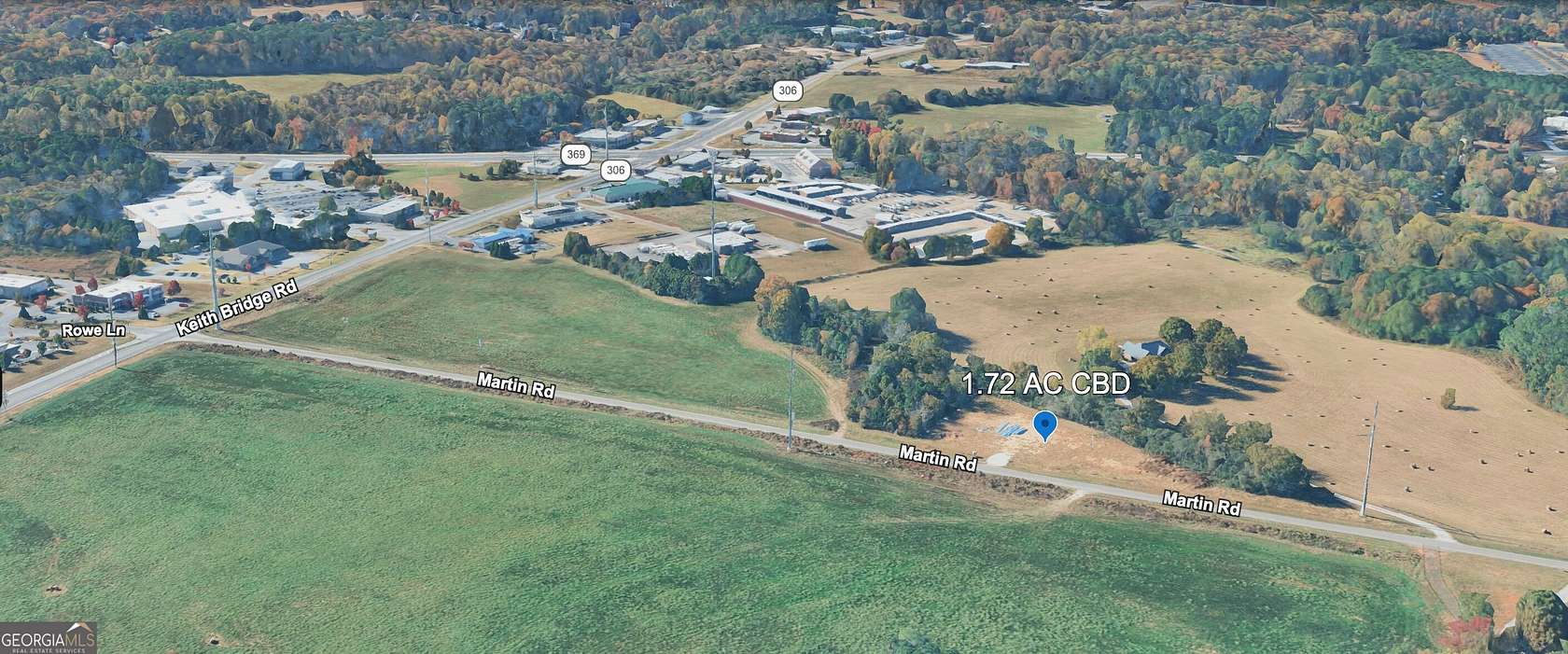 1.72 Acres of Improved Mixed-Use Land for Sale in Cumming, Georgia