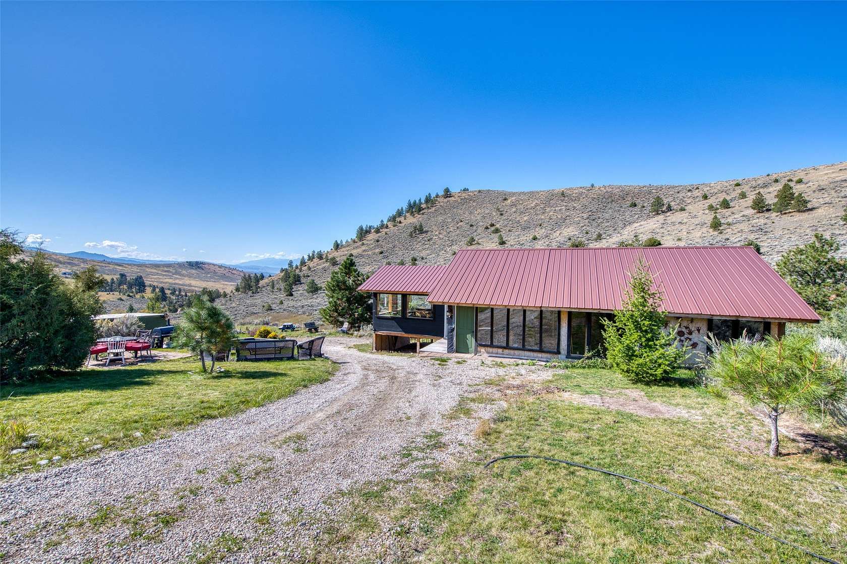 2 Acres of Land with Home for Sale in Corvallis, Montana