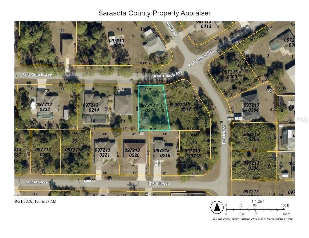 0.23 Acres of Residential Land for Sale in North Port, Florida