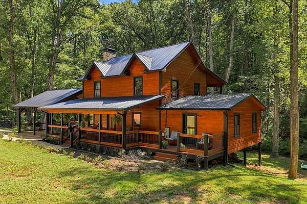 1.5 Acres of Land with Home for Sale in Ellijay, Georgia