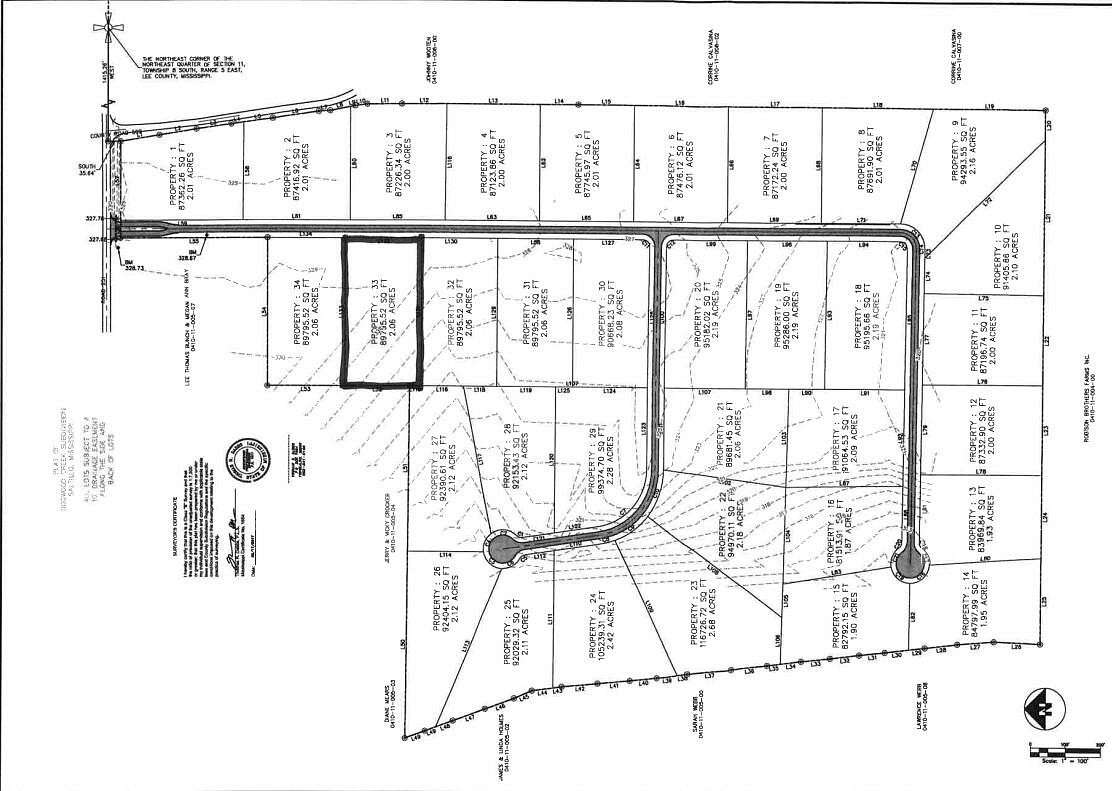 2 Acres of Land for Sale in Saltillo, Mississippi