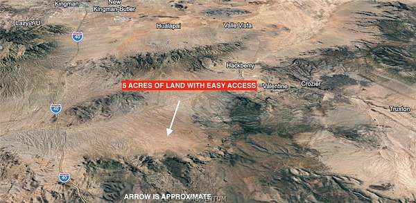 5 Acres of Residential Land for Sale in Hackberry, Arizona