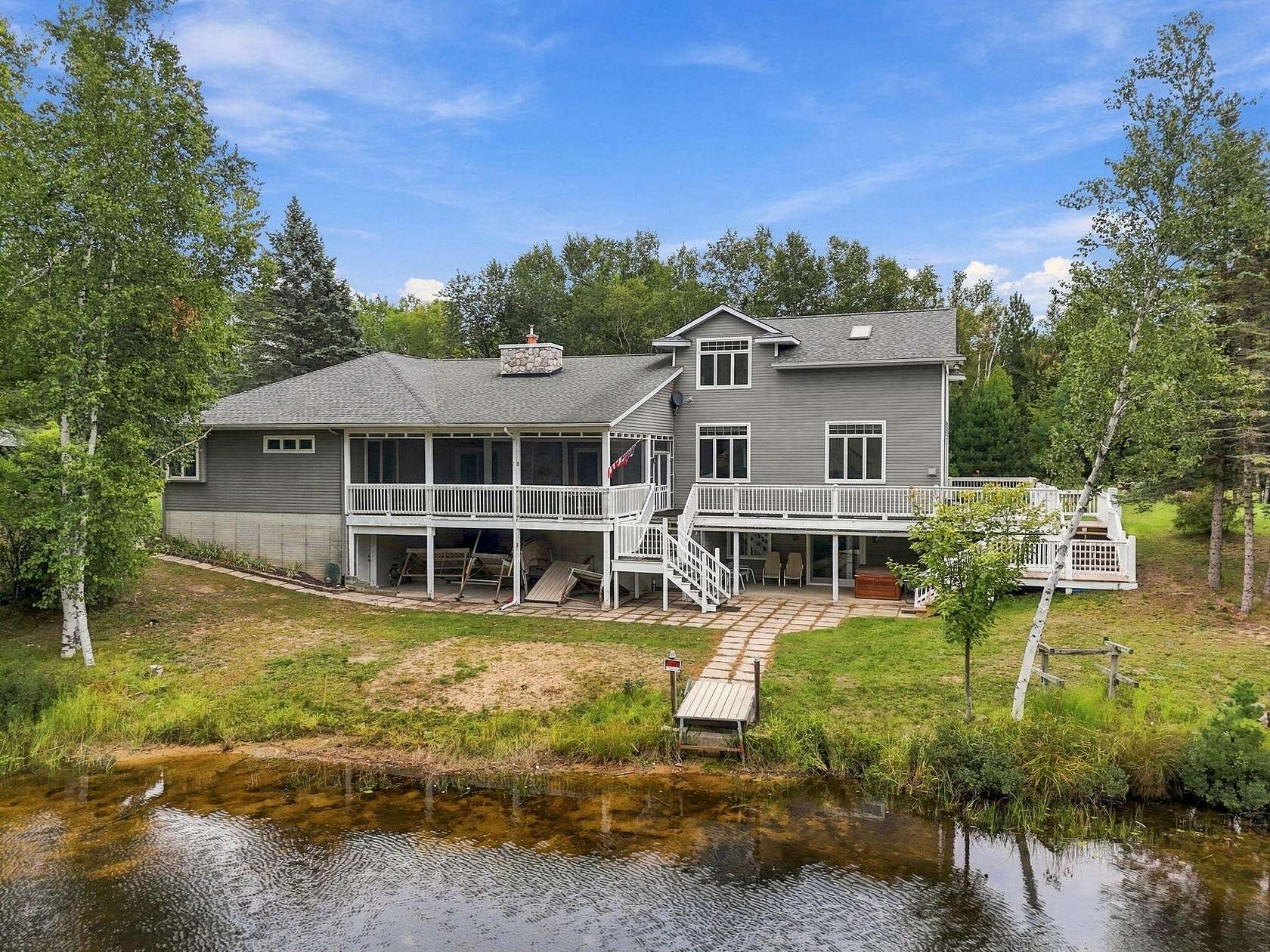 2 Acres of Land with Home for Sale in Prudenville, Michigan