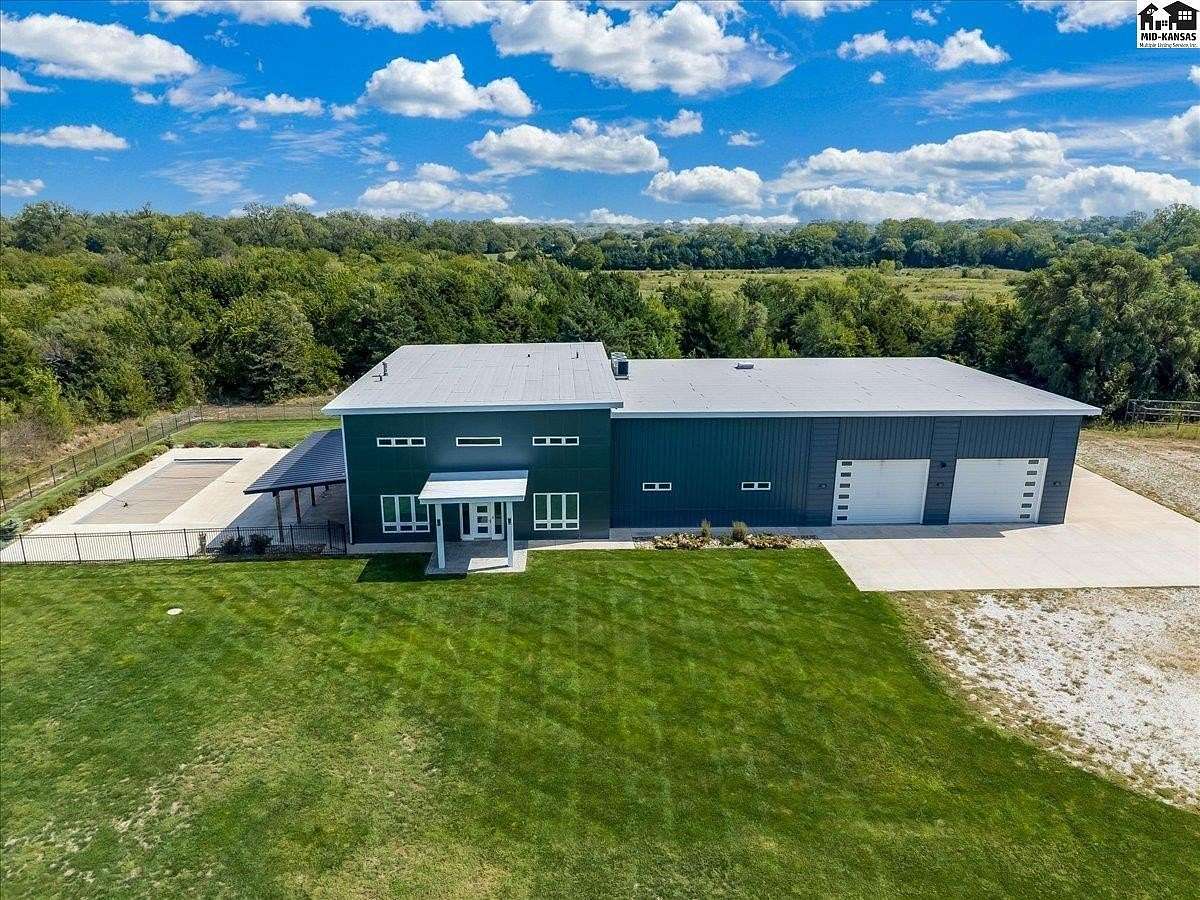 9.36 Acres of Land with Home for Sale in Buhler, Kansas