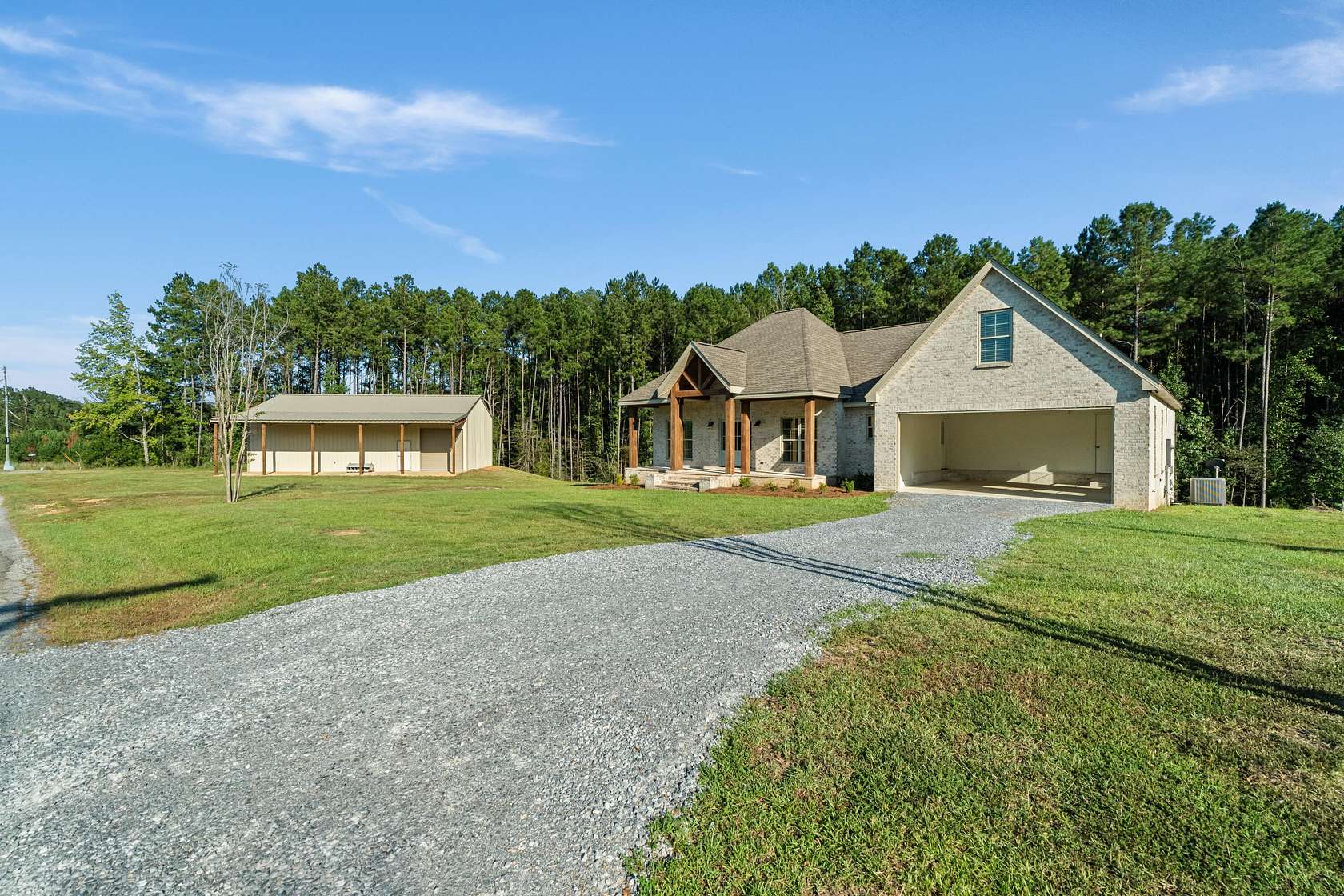 2.5 Acres of Land with Home for Sale in Sumrall, Mississippi